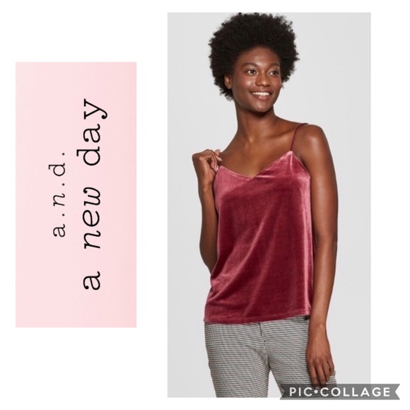 a new day Tops - A.N.D Marion Velvet Tank